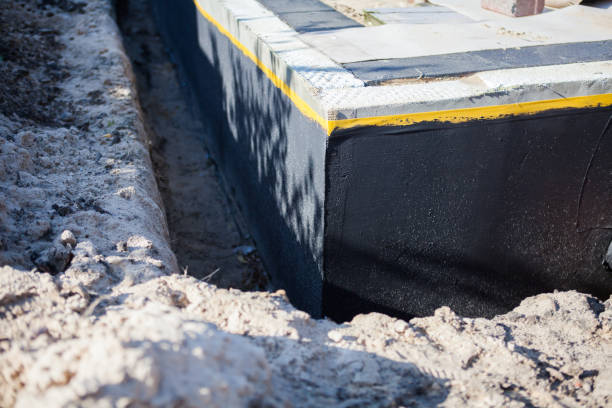 Professional Waterproofing technician working in Havertown, PA